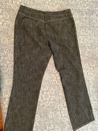 Traje de chaqueta y pantalón denim