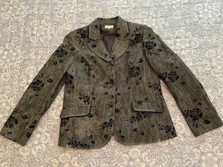Traje de chaqueta y pantalón denim