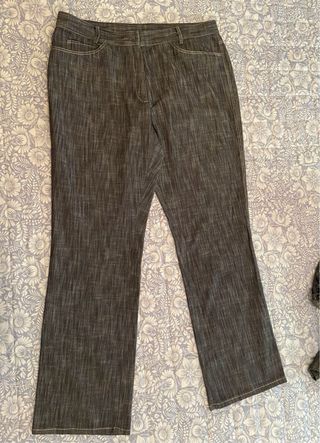 Traje de chaqueta y pantalón denim