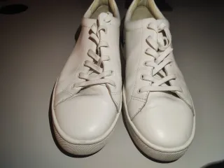 Zapatillas Ed Hardy 13 Skull Cuero Blanco T45