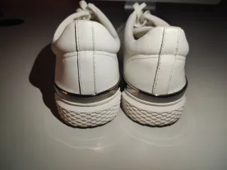 Zapatillas Ed Hardy 13 Skull Cuero Blanco T45