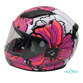 Casco Integral LS2 FF353 Talla S arañazo pantalla