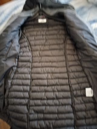 Giubbotto donna grigio con cappuccio