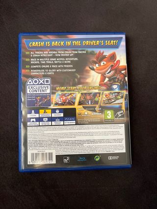 Crash Team Racing Nitro-Fueled PS4