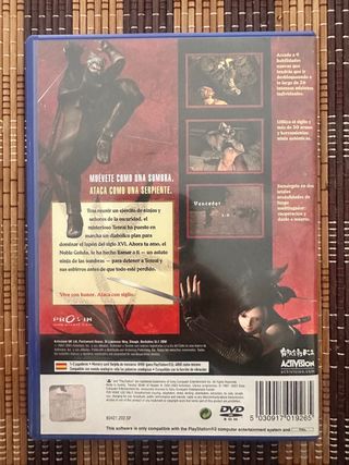 Tenchu: La Ira del Cielo PS2