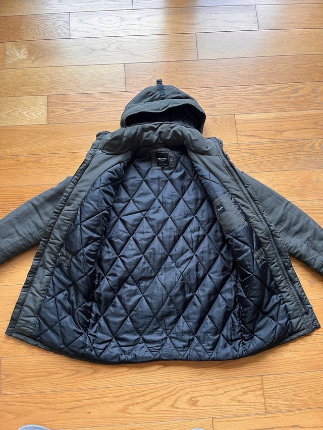 Parka uomo verde militare