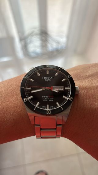 Tissot PRS 516 Automático Negro/Plata