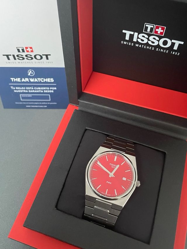 Reloj Tissot PRX 40mm Red T137.410.11.421.00