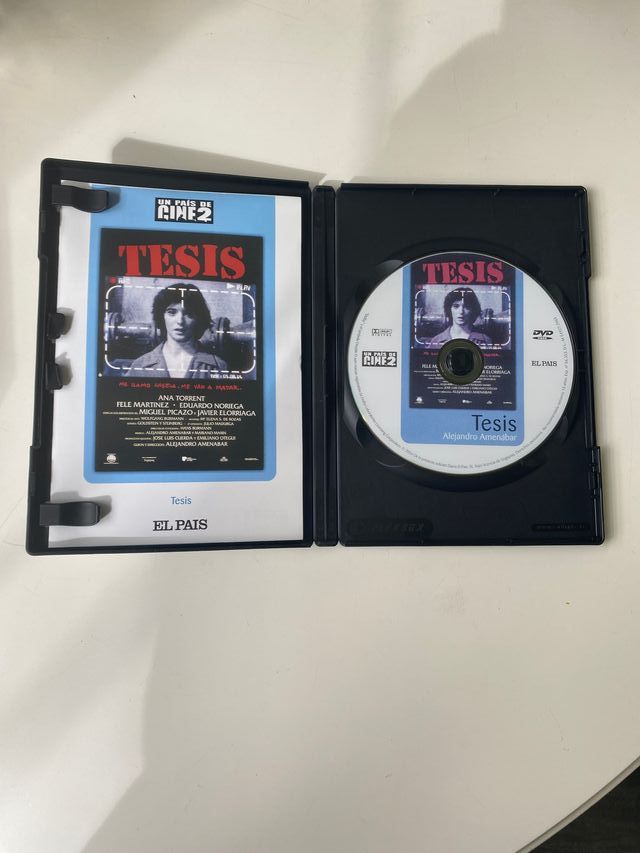 DVD Tesis (1996) - Terror/Thriller Español
