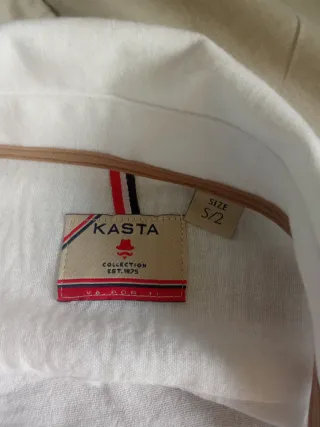 Camisa Kasta Blanca Talla S (Usada 1 vez)