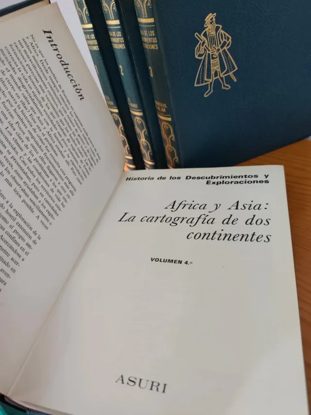 4 libros historia de los descubrimientos y explora