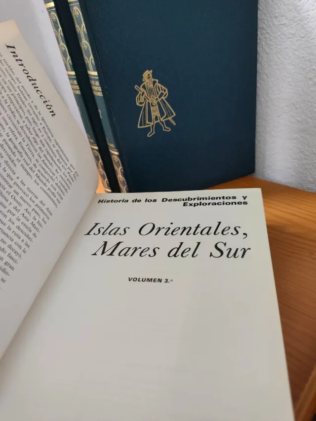 4 libros historia de los descubrimientos y explora