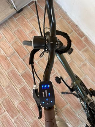 Bicicleta eléctrica BTWIN plegable
