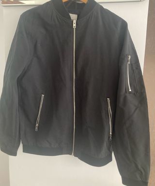 Cazadora Bomber Jack&Jones Talla M Negra