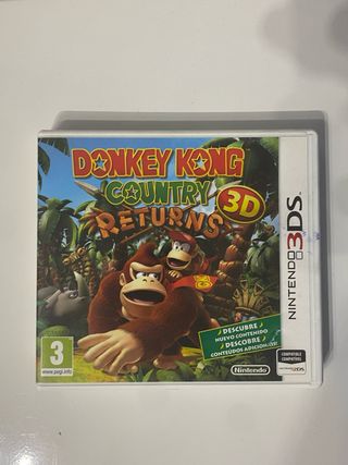 Donkey Kong Country Returns 3D Nintendo 3DS