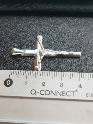 Cruz Plata 925 Jesús Crucificado