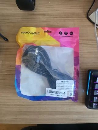 Cable de alimentación NANOCABLE para PC