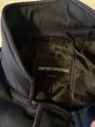 Piumino uomo Emporio Armani nero