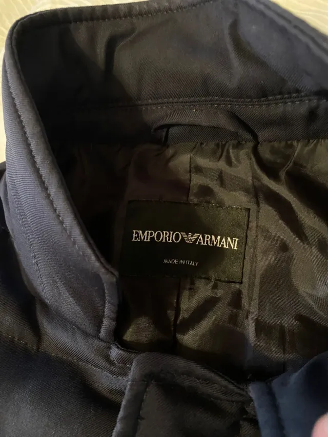 Piumino uomo Emporio Armani nero