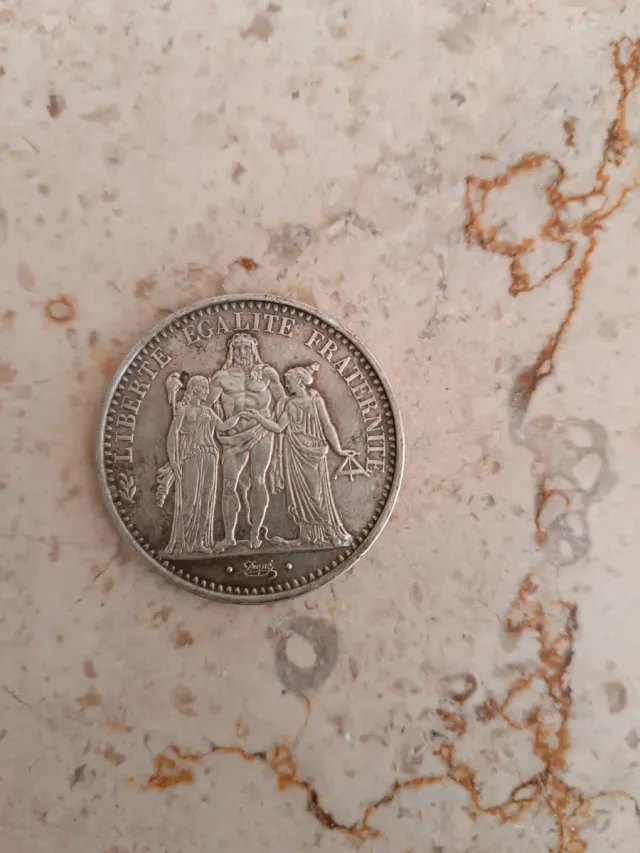 Moneta da collezione Libertà, Eguaglianza, Fratern