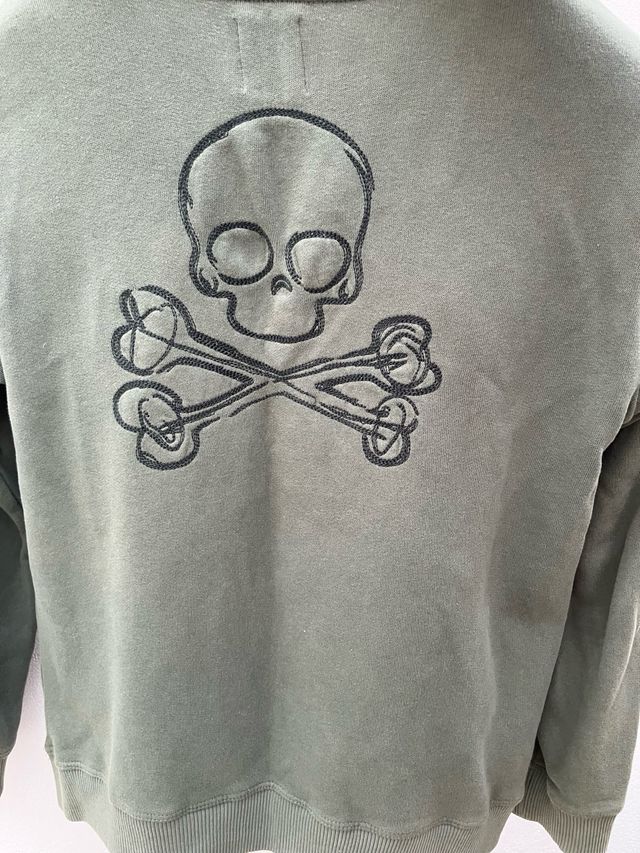 Sudadera Scalpers verde. Talla 12