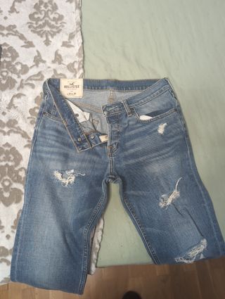 Pantalones Hollister Azules Talla 31x30