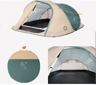 Tienda campaña Decathlon 3 personas