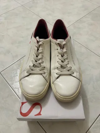 Scarpe Guess Uomo Bianche e Rosse