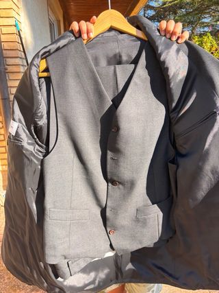 Traje Pietro Peretti Gris Talla 54