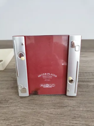 Cornice piccola placcata argento