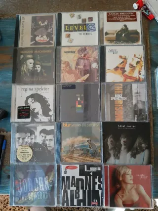 Lote 12 CDs Pop Rock Internacional