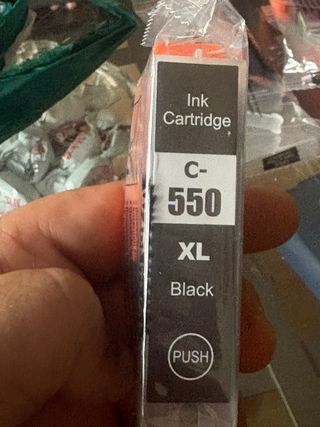 Pack 5 Cartuchos Tinta C-551 y C-550 XL 