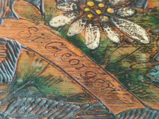 Lotto 3 scatole legno vintage