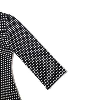 Armani Jeans/ Top entallado cuadros vichy M