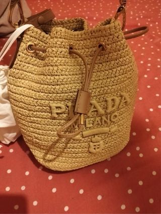 Bolso Prada Milano Beige 