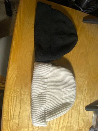 Gorros de Invierno Calientes (Negro y Blanco)
