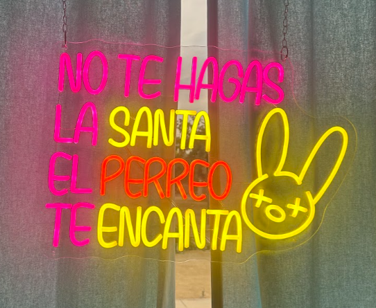 Letrero Neon LED Boda Perreo