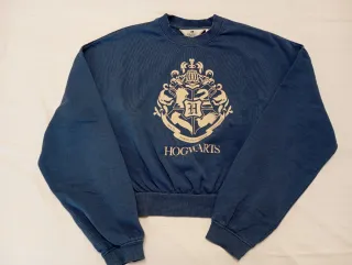 Sudadera Hogwarts H&M Azul Talla +14