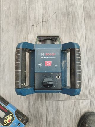 Nivel Láser Bosch GRL 400 H + Receptor