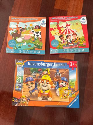 Lote de 2 puzzles Ravensburger Paw Patrol