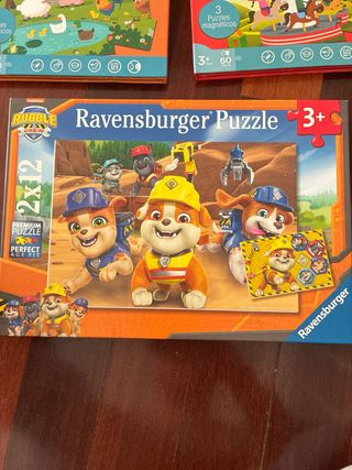 Lote de 2 puzzles Ravensburger Paw Patrol