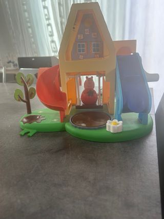 Parco giochi Peppa Pig con scivoli