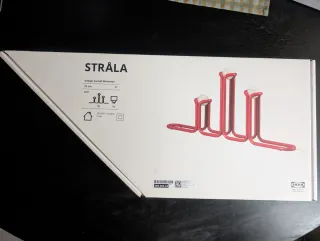 Lámpara IKEA Strala Roja Gustaf Westman