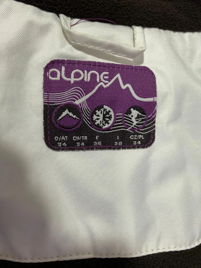Chaqueta de esquí Alpine mujer XS