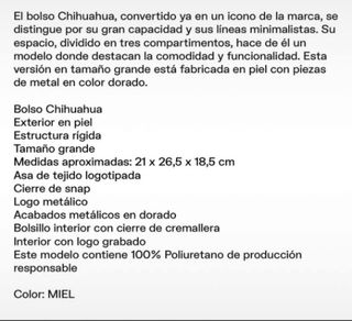 Bolso Bimba y Lola”No negociable”
