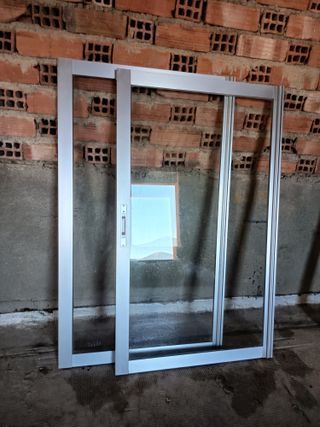 Ventana corredera aluminio