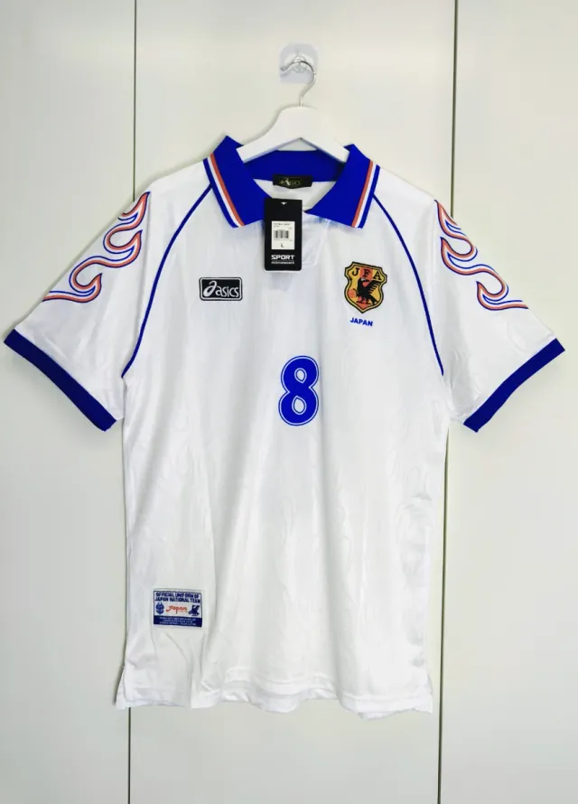 Camiseta de Fútbol Retro Nakata #8 Japón 1998