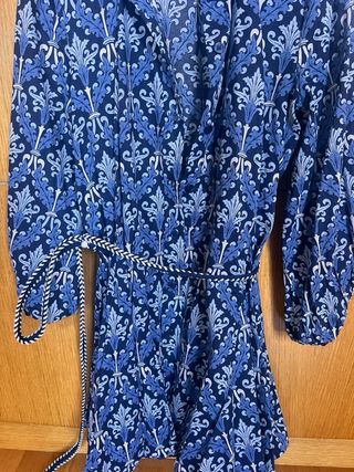 Vestido de Zara con estampado multicolor