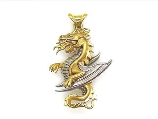 Colgante Dragón Oro 18k 