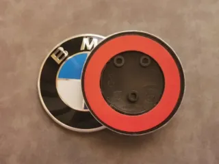 82mm Emblema Logo Capó BMW Insignia Delantero 